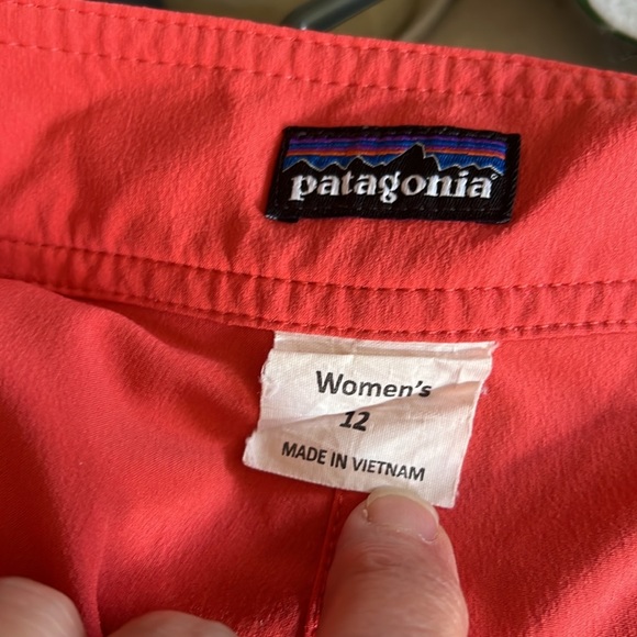 Patagonia Salmon BoardShorts Sz 12 - Picture 6 of 8